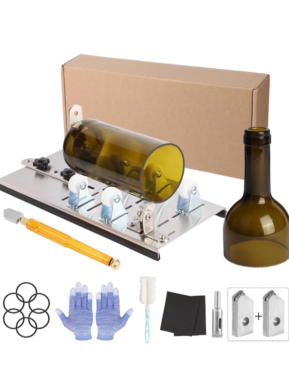 NWT Glass Bottle Cutter Tool Kit
